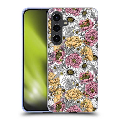 Katerina Kirilova Graphics Garden Bouquet Soft Gel Case for Samsung Galaxy S24+ 5G