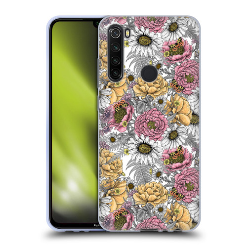 Katerina Kirilova Graphics Garden Bouquet Soft Gel Case for Xiaomi Redmi Note 8T