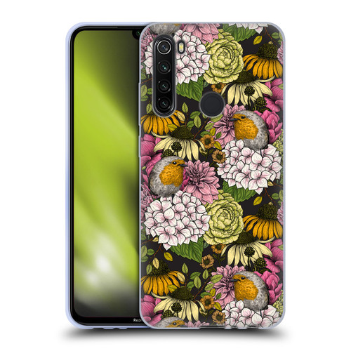 Katerina Kirilova Graphics Robins In The Garden Soft Gel Case for Xiaomi Redmi Note 8T