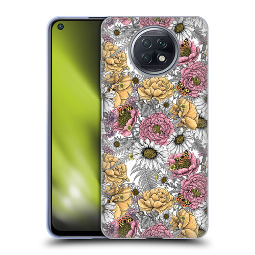Katerina Kirilova Graphics Garden Bouquet Soft Gel Case for Xiaomi Redmi Note 9T 5G