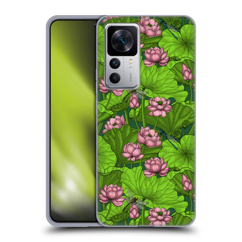 Katerina Kirilova Graphics Lotus Garden Soft Gel Case for Xiaomi 12T 5G / 12T Pro 5G / Redmi K50 Ultra 5G