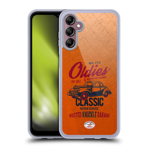 Busted Knuckle Garage Graphics Classic Soft Gel Case for Samsung Galaxy A14 5G