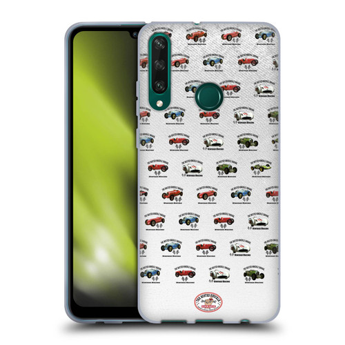 Busted Knuckle Garage Graphics Pattern Soft Gel Case for Huawei Y6p