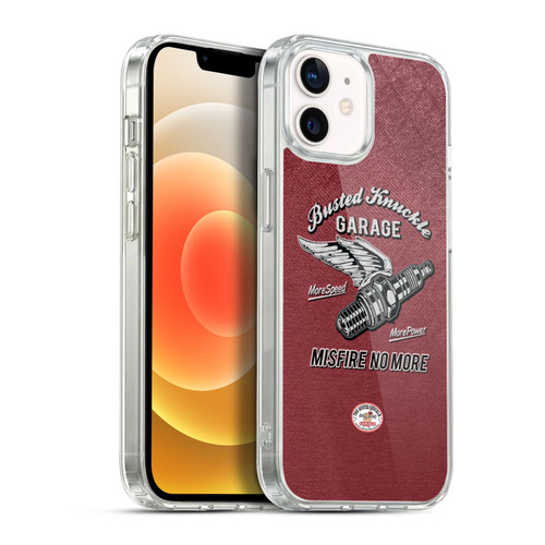 Busted Knuckle Garage Graphics Misfire Soft Gel Case for Apple iPhone 12 / iPhone 12 Pro & MagSafe