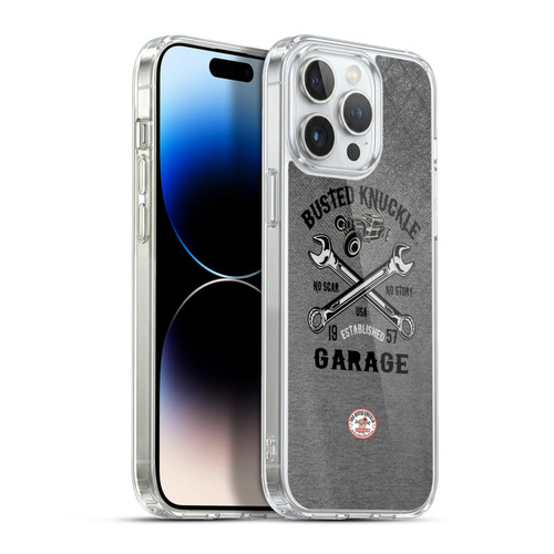 Busted Knuckle Garage Graphics No Scar Soft Gel Case for Apple iPhone 13 Pro Max & MagSafe