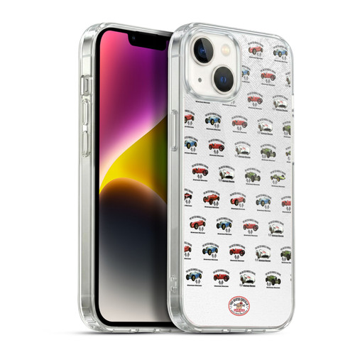 Busted Knuckle Garage Graphics Pattern Soft Gel Case for Apple iPhone 14 Plus & MagSafe