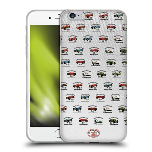 Busted Knuckle Garage Graphics Pattern Soft Gel Case for Apple iPhone 6 Plus / iPhone 6s Plus