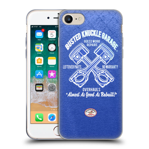 Busted Knuckle Garage Graphics Overhauls Soft Gel Case for Apple iPhone 7 / 8 / SE 2020 & 2022