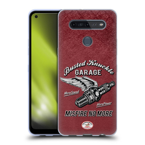 Busted Knuckle Garage Graphics Misfire Soft Gel Case for LG K51S