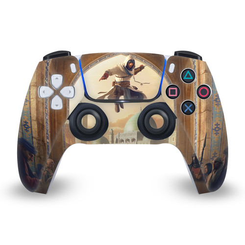 Assassin's Creed Mirage Graphics Basim Baghdad Vinyl Sticker Skin Decal Cover for Sony PS5 Sony DualSense Controller