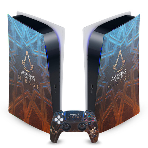 Assassin's Creed Mirage Graphics Crest Logo Vinyl Sticker Skin Decal Cover for Sony PS5 Digital Edition Bundle