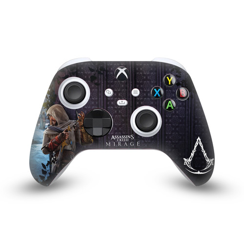Assassin's Creed Mirage Graphics Basim Vinyl Sticker Skin Decal Cover for Microsoft Xbox Series X / Series S Controller