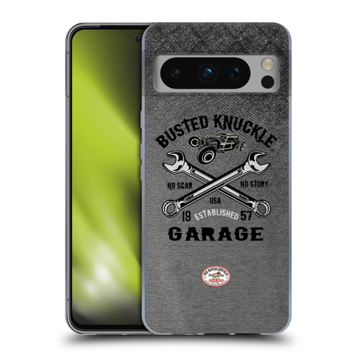 Busted Knuckle Garage Graphics No Scar Soft Gel Case for Google Pixel 8 Pro