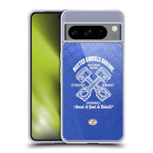 Busted Knuckle Garage Graphics Overhauls Soft Gel Case for Google Pixel 8 Pro
