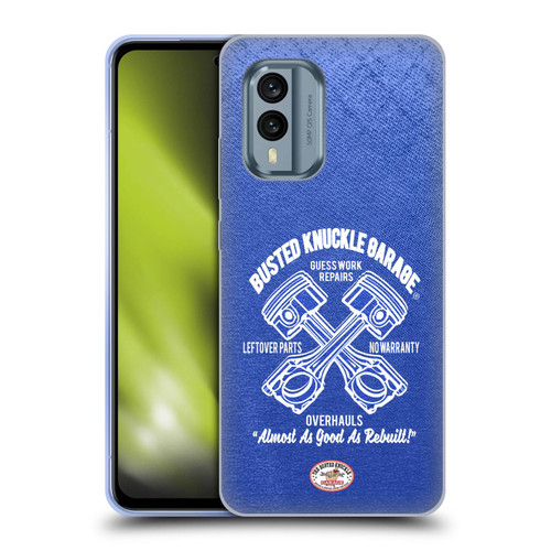 Busted Knuckle Garage Graphics Overhauls Soft Gel Case for Nokia X30