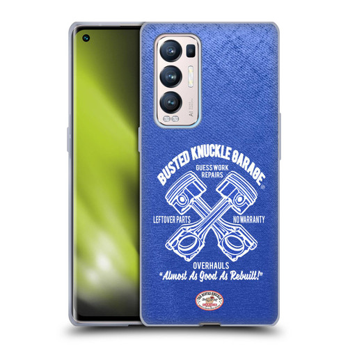 Busted Knuckle Garage Graphics Overhauls Soft Gel Case for OPPO Find X3 Neo / Reno5 Pro+ 5G