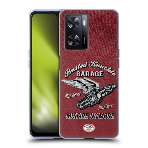 Busted Knuckle Garage Graphics Misfire Soft Gel Case for OPPO A57s