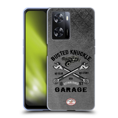 Busted Knuckle Garage Graphics No Scar Soft Gel Case for OPPO A57s