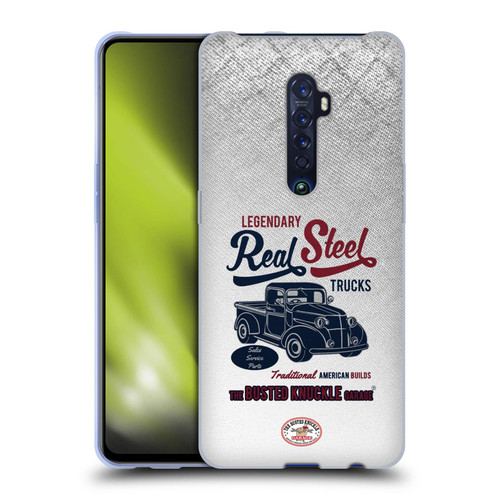 Busted Knuckle Garage Graphics Real Steel Soft Gel Case for OPPO Reno 2