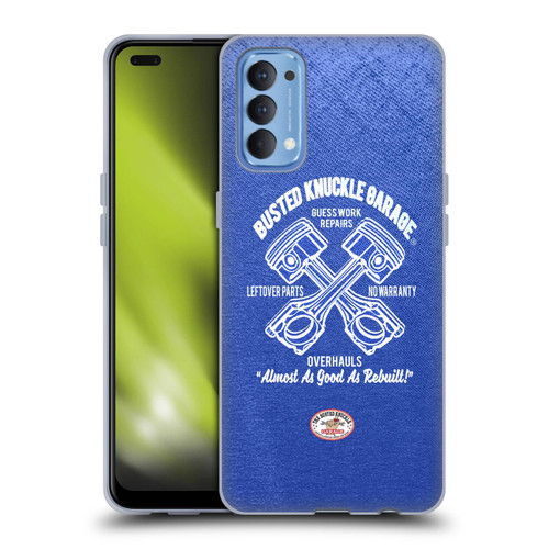 Busted Knuckle Garage Graphics Overhauls Soft Gel Case for OPPO Reno 4 5G