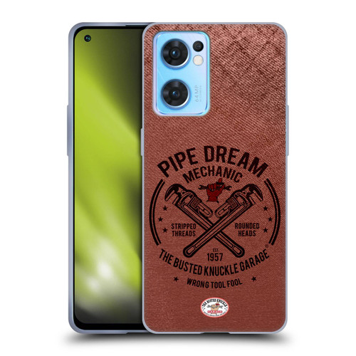 Busted Knuckle Garage Graphics Pipe Dream Soft Gel Case for OPPO Reno7 5G / Find X5 Lite