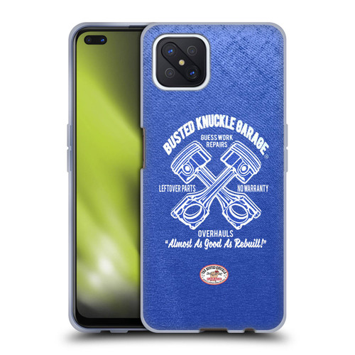 Busted Knuckle Garage Graphics Overhauls Soft Gel Case for OPPO Reno4 Z 5G