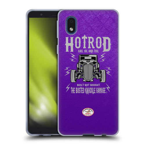 Busted Knuckle Garage Graphics Hot Rod Soft Gel Case for Samsung Galaxy A01 Core (2020)