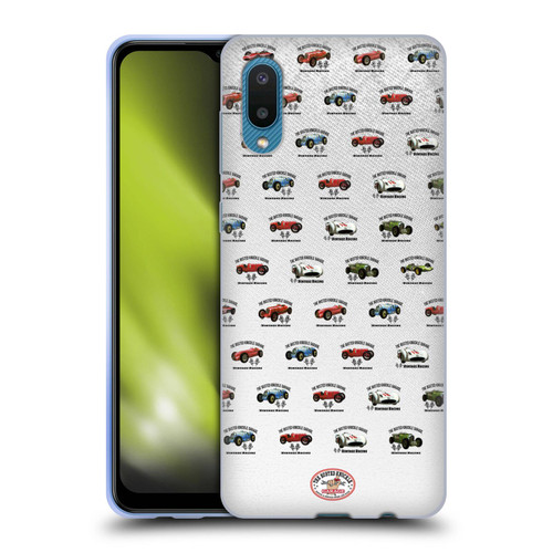Busted Knuckle Garage Graphics Pattern Soft Gel Case for Samsung Galaxy A02/M02 (2021)