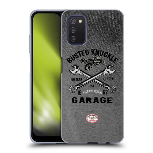 Busted Knuckle Garage Graphics No Scar Soft Gel Case for Samsung Galaxy A03s (2021)