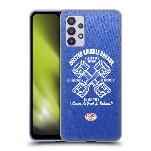 Busted Knuckle Garage Graphics Overhauls Soft Gel Case for Samsung Galaxy A32 5G / M32 5G (2021)