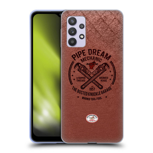 Busted Knuckle Garage Graphics Pipe Dream Soft Gel Case for Samsung Galaxy A32 5G / M32 5G (2021)