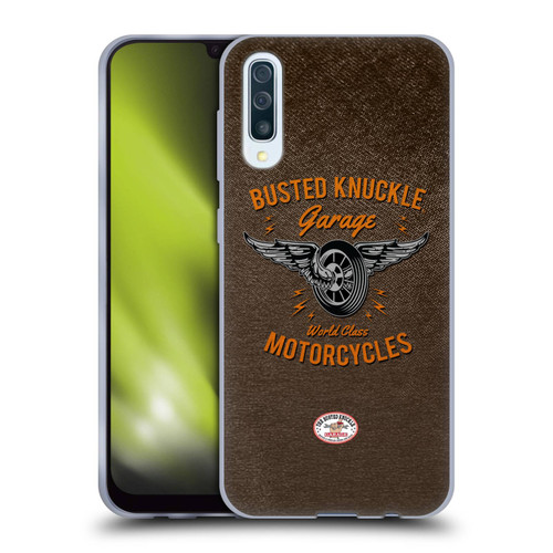Busted Knuckle Garage Graphics Motorcycles Soft Gel Case for Samsung Galaxy A50/A30s (2019)