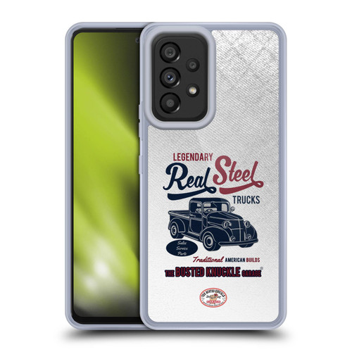 Busted Knuckle Garage Graphics Real Steel Soft Gel Case for Samsung Galaxy A53 5G (2022)