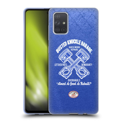Busted Knuckle Garage Graphics Overhauls Soft Gel Case for Samsung Galaxy A71 (2019)