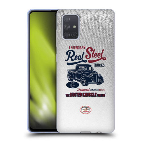 Busted Knuckle Garage Graphics Real Steel Soft Gel Case for Samsung Galaxy A71 (2019)