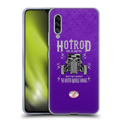 Busted Knuckle Garage Graphics Hot Rod Soft Gel Case for Samsung Galaxy A90 5G (2019)