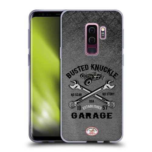 Busted Knuckle Garage Graphics No Scar Soft Gel Case for Samsung Galaxy S9+ / S9 Plus