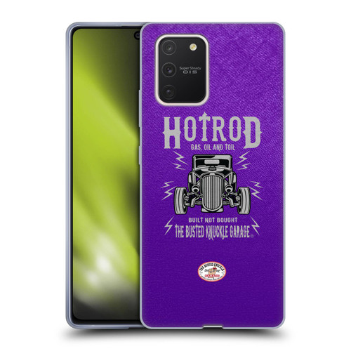 Busted Knuckle Garage Graphics Hot Rod Soft Gel Case for Samsung Galaxy S10 Lite