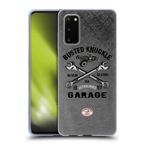 Busted Knuckle Garage Graphics No Scar Soft Gel Case for Samsung Galaxy S20 / S20 5G