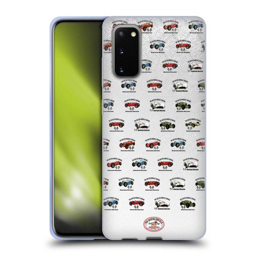 Busted Knuckle Garage Graphics Pattern Soft Gel Case for Samsung Galaxy S20 / S20 5G