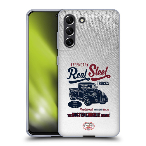 Busted Knuckle Garage Graphics Real Steel Soft Gel Case for Samsung Galaxy S21 FE 5G