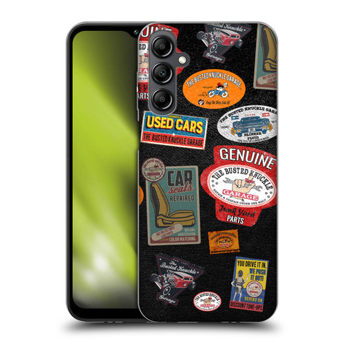 Busted Knuckle Garage Graphics Patches Soft Gel Case for Samsung Galaxy M14 5G