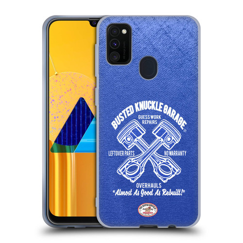 Busted Knuckle Garage Graphics Overhauls Soft Gel Case for Samsung Galaxy M30s (2019)/M21 (2020)
