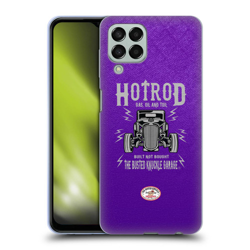 Busted Knuckle Garage Graphics Hot Rod Soft Gel Case for Samsung Galaxy M33 (2022)