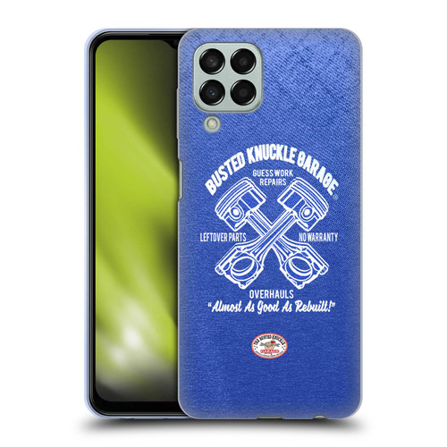 Busted Knuckle Garage Graphics Overhauls Soft Gel Case for Samsung Galaxy M33 (2022)