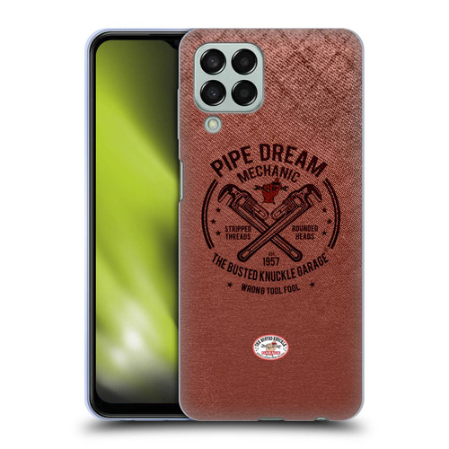 Busted Knuckle Garage Graphics Pipe Dream Soft Gel Case for Samsung Galaxy M33 (2022)