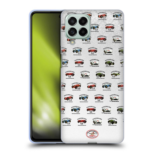 Busted Knuckle Garage Graphics Pattern Soft Gel Case for Samsung Galaxy M53 (2022)