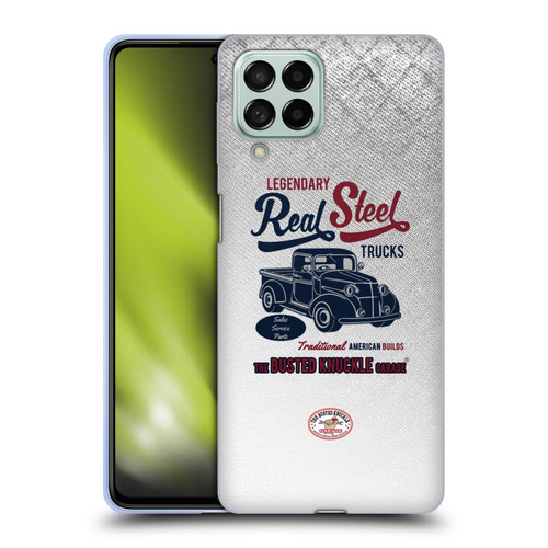 Busted Knuckle Garage Graphics Real Steel Soft Gel Case for Samsung Galaxy M53 (2022)