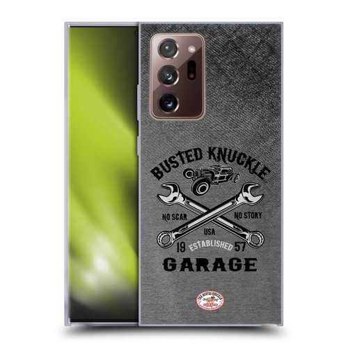 Busted Knuckle Garage Graphics No Scar Soft Gel Case for Samsung Galaxy Note20 Ultra / 5G
