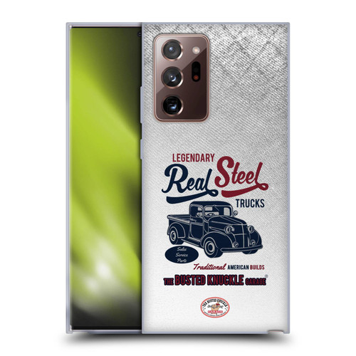 Busted Knuckle Garage Graphics Real Steel Soft Gel Case for Samsung Galaxy Note20 Ultra / 5G